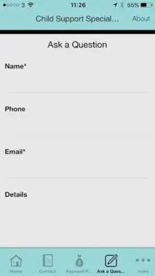 Childsupport android App screenshot 2